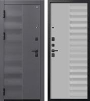 Центурион В-18 Чёрный муар+МДФ Кашемир графит - Кашемир сильвер